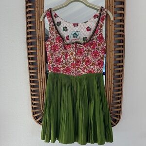 Lovely Vintage Dirndl Mini Dress